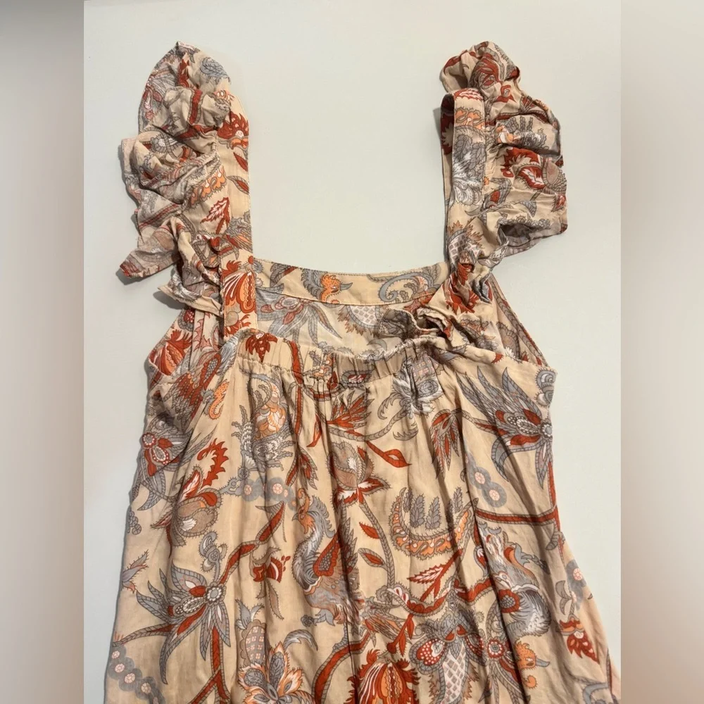 House of Harlow 1960 Bohemian Print Maxi Dress Size M - Picture 3 of 4